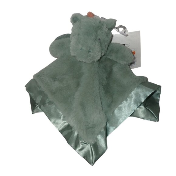 Cloud Island Green Dragon Plush Security Blanket Lovie‎ Lovey Baby Toy New - Picture 1 of 6